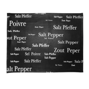 Salt & Pepper Negro