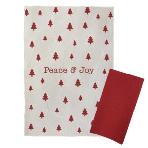 Set x2 Peace and Joy Rojo