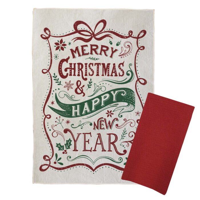 Set x 2 Merry Rojo y Verde
